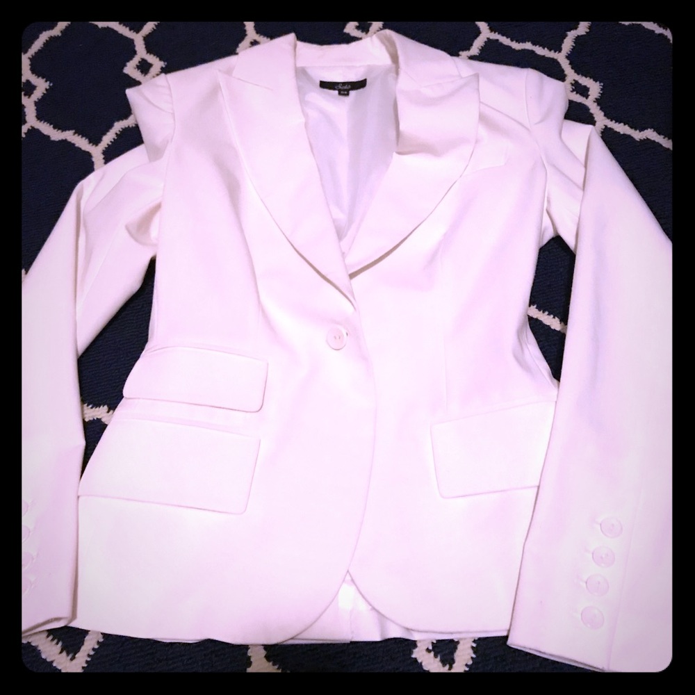 White blazer